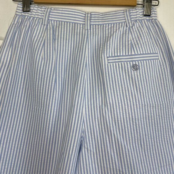 NWT Blue and White Striped Golf Skort Size 4 - Picture 7 of 9